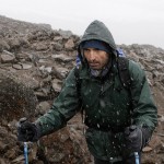 ARUSHA, TANZANIA - DECEMBER 10: Laureus trekkers climb to high camp in a snow storm at around 4700m on day five of the Martina Navratilova Mt. Kilimanjaro Climb Day One on December 10, 2010 in Arusha, Tanzania. Martina Navratilova was forced to leave the mountain due to illness late last night but her team continue to climb Mount Kilimanjaro to raise money for the Laureus Sport for Good Foundation.