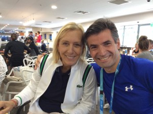 ΜΕΛΒΟΥΡΝΗ-ΑΥΣΤΡΑΛΙΑ 2016 AUSTRALIAN OPEN ΜΕ ΤΗΝ ΜΑΡΤΙΝΑ ΝΑΒΡΑΤΙΛΟΒΑ