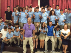 Ο ΝΙΚΟΣ ΜΙΧΑΛΟΠΟΥΛΟΣ ΣΤΗΝ ΑΜΕΡΙΚΑΝΙΚΗ ΑΚΑΔΗΜΙΑ ΛΕΜΕΣΟΥ